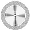 NTI® Superflex Diamond Discs – HP, 1/Pkg - Double Sided, Coarse, Green, # 911HF, 22.00 mm Diameter, 0.250 mm Thickness