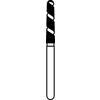 Solo Diamond™ Single-Use Diamond Burs – FG, Coarse, Green, Cylinder Round End, 25/Pkg - # 856LT, 1.8 mm Major/1.4 mm Minor Diameter, 9.0 mm Head Length
