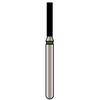 Alpen® x1 Single Use Diamond Burs – FG, Coarse, Green, 25/Pkg - Cylinder Flat End, # 837, 1.2 mm Diameter, 7.0 mm Length
