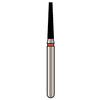 Alpen® x1 Single Use Diamond Burs – FG, Super Coarse, Black, 25/Pkg - Tapered Flat End, # 847, 1.4 mm Diameter, 8.0 mm Length