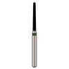 Alpen® x1 Single Use Diamond Burs – FG, Coarse, Green, 25/Pkg - Tapered Round End, # 850, 1.2 mm Diameter, 10.0 mm Length