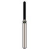 Alpen® x1 Single Use Diamond Burs – FG, Super Coarse, Black, 25/Pkg - Cylinder Round End, # 881, 1.2 mm Diameter, 8.0 mm Length
