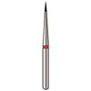 Alpen® x1 Single Use Diamond Burs – FGSS, 25/Pkg - Fine, Red, Pointed Cone, # 858, 0.8 mm Diameter, 3.0 mm Length