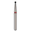 Alpen® x1 Single Use Diamond Burs – FG, Medium, Gray, 25/Pkg - Ball, # 801, 1.0 mm Diameter, 0.8 mm Length