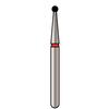 Alpen® x1 Single Use Diamond Burs – FG, Medium, Gray, 25/Pkg - Ball, # 801, 1.2 mm Diameter, 1.0 mm Length
