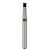 Alpen® x1 Single Use Diamond Burs – FG, Coarse, Green, 25/Pkg - Double Cone Amalgam Remover, # 813, 1.4 mm Diameter, 2.2 mm Length