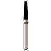 Alpen® x1 Single Use Diamond Burs – FG, Super Coarse, Black, 25/Pkg - Tapered Flat End, # 848, 1.6 mm Diameter, 10.0 mm Length