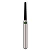 Alpen® x1 Single Use Diamond Burs – FG, Coarse, Green, 25/Pkg - Tapered Round End, # 856, 1.2 mm Diameter, 8.0 mm Length