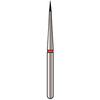 Alpen® x1 Single Use Diamond Burs – FG, Fine, Red, 25/Pkg - Cone Pointed End, # 858, 0.8 mm Diameter, 3.0 mm Length