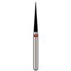Alpen® x1 Single Use Diamond Burs – FG, Fine, Red, 25/Pkg - Cone Pointed End, # 859, 1.4 mm Diameter, 10.0 mm Length