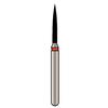 Alpen® x1 Single Use Diamond Burs – FG, Medium, Gray, 25/Pkg - Flame, # 862, 1.0 mm Diameter, 8.0 mm Length