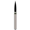 Alpen® x1 Single Use Diamond Burs – FG, Coarse, Green, 25/Pkg - Flame, # 862, 1.4 mm Diameter, 8.0 mm Length