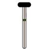 Alpen® x1 Single Use Diamond Burs – FG, Coarse, Green, 25/Pkg - Round Wheel, # 909, 4.2 mm Diameter, 1.5 mm Length