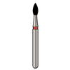 Alpen® x1 Single Use Diamond Burs – FG, Fine, Red, 25/Pkg - Football, # 368, 1.6 mm Diameter, 3.5 mm Length