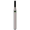 Alpen® x1 Single Use Diamond Burs – FGSS, 25/Pkg - Coarse, Green, Cylinder Flat End, # 835, 1.0 mm Diameter, 4.0 mm Length