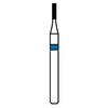 Patterson® Diamond Bur Instruments – FG Standard, 1/Pkg - Medium, Blue, Cylinder Flat End, # 835, 0.8 mm Diameter