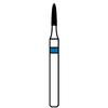 Patterson® Diamond Instruments – FG, Flame - Medium, Blue, Flame Point End, # 860-010, 1.0 mm Diameter