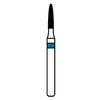 Patterson® Diamond Instruments – FG, Flame - Medium, Blue, Flame Point End, # 861-012, 1.2 mm Diameter