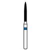 Patterson® Diamond Instruments – FG, Flame - Medium, Blue, Flame Point End, # 863-012, 1.2 mm Diameter