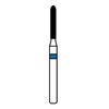 Patterson® Diamond Bur Instruments – FG Standard, 1/Pkg - Medium, Blue, Cone Round End, # 868, 1.2 mm Diameter