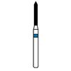 Patterson® Diamond Bur Instruments – FG Standard, 1/Pkg - Medium, Blue, Cylinder Bevel End, # 885, 1.2 mm Diameter