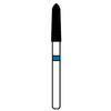 Patterson® Diamond Bur Instruments – FG Standard, 1/Pkg - Medium, Blue, Curettage Bevel End, # GC84, 8.4 mm Diameter