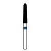 Patterson® Diamond Bur Instruments – FG Standard, 1/Pkg - Medium, Blue, Curettage Bevel End, # GC104, 10.4 mm Diameter