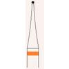 Micro Diamonds – Stainless Steel Burs, 10/Pkg - Stainless Steel Burs – Round, 1RF, RA, 0.5 mm Diameter, Shank Length 2.35 mm