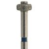 Diamond Instruments – FG Extra Long/Surgical, Depth Cutter, 5/Pkg - Medium, Blue, Guide Tip, 908-032-SU, 3.2 mm Head Diameter, 1.5 mm Head Length