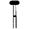Robot® Point Diamond Burs – FG, 6/Pkg - Medium, White, Wheel Round End, # 068, 4.6 mm Diameter, 1.8 mm Length