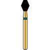 Alpen® Multi Use Diamond Burs – FG, Barrel - Coarse, Blue, Occlusal/Barrel, # 811, 3.1  mm Diameter, 4.2  mm Length, 5/Pkg