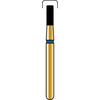 Alpen® Multi Use Diamond Burs – FG, Coarse, Blue, Cylinder Flat End - # 835R, 1.4  mm Diameter, 4.0  mm Length, 5/Pkg