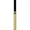 Alpen® Multi Use Diamond Burs – FG, Coarse, Blue, Cylinder Flat End - # 837-8, 1.2 mm Diameter, 8.0 mm Length, 5/Pkg