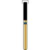 Alpen® Multi Use Diamond Burs – FG, Coarse, Blue, Cylinder Flat End - # 837R, 1.6  mm Diameter, 8.0  mm Length, 5/Pkg