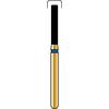 Alpen® Multi Use Diamond Burs – FG, Coarse, Blue, Cylinder Flat End - # 837R, 1.4  mm Diameter, 8.0  mm Length, 5/Pkg