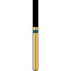 Alpen® Multi Use Diamond Burs – FG, Coarse, Blue, Cylinder Flat End - # 837, 1.6  mm Diameter, 8.0  mm Length, 5/Pkg