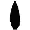 Faskut® Carbide Cutters – Series 200 – HP, 1/Pkg - Flame Crosscut, # 218F