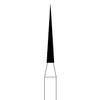 NTI® Diamond Burs – FG, Coarse, Needle Point End, 5/Pkg - # C858, 1.0 mm Diameter, 8.0 mm Length