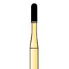 Great White® Gold Series Carbide Burs – FG, Straight Fissure Round End, # GW2, 1.2 mm Diameter, 3.8 mm Length