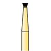 Great White® Gold Series Carbide Burs – FG, Inverted Cone, 10/Pkg - # GW37, 1.4 mm Diameter, 0.8 mm Length