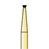 Great White® Gold Series Carbide Burs – FG, Inverted Cone, 10/Pkg - # GW35, 1 mm Diameter, 0.7 mm Length