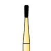 Great White® Gold Series Carbide Burs – FG, Pear - Size #GW245, 0.9 mm Diameter, 2.8 mm Length, 100/Pkg