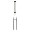 Trimming and Finishing Tungsten Carbide Burs – FG, 8-12 Blade, 5/Pkg - Figure #HM245, 1.4 mm Diameter