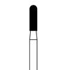 NTI® Universal Cutters – Regular Cross Cut, HP, 1.75" Shank Length, Blue - Round End Cylinder, Size UC129E, 8 mm Head Length, 2.3 mm Diameter