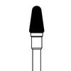 NTI® Universal Cutters – Regular Cross Cut, HP, 1.75" Shank Length, Blue - Round End Taper, Size #UC351E, 8 mm Head Length, 4.0 mm Diameter