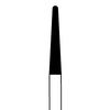 NTI® Universal Cutters – Regular Cross Cut, HP, 1.75" Shank Length, Blue - Round End Taper, Size #UC261E, 14 mm Head Length, 2.3 mm Diameter