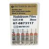 Limes Hedstrom de Patterson® – 28 mm, cône 0,02, 6/emballage