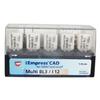 IPS Empress® CAD Multi-Chromatic Blocks, 5/Pkg - Shade BL3, Size I12
