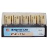 IPS Empress® CAD LT (Low Translucency) Blocks, 5/Pkg - Shade A1, Size C14