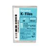 K-Files – 30 mm, Stainless Steel, Color Coded Plastic Handle, 6/Pkg